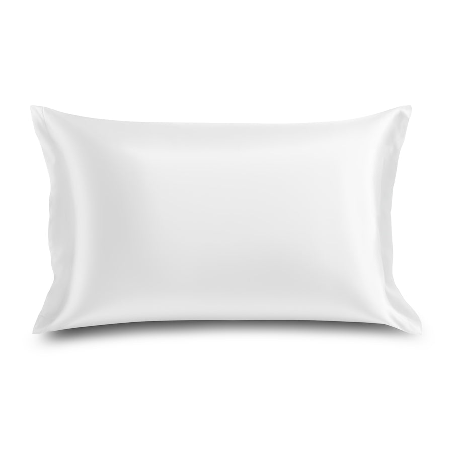 22 Momme Silk Pillowcase - White