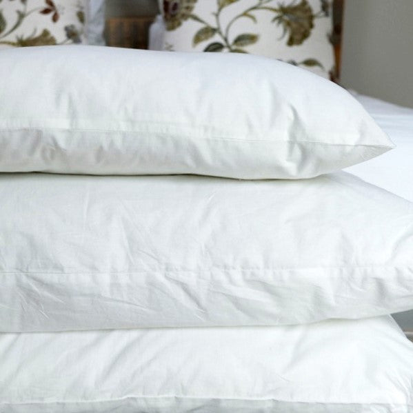 Pillows with cotton casing
