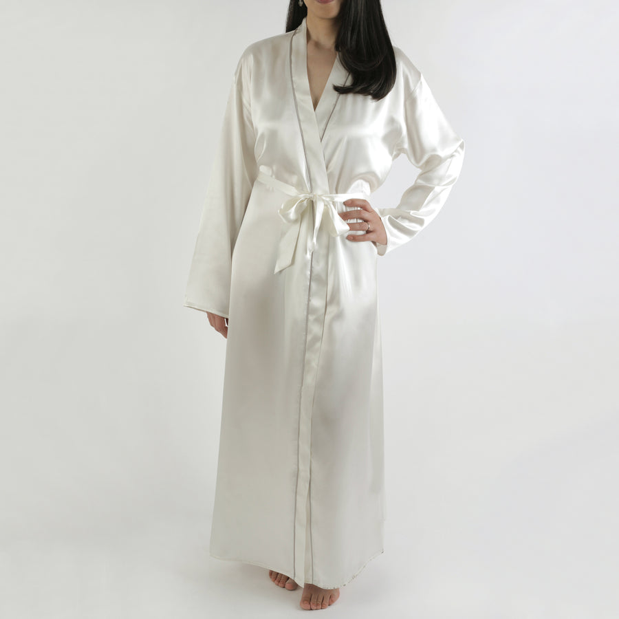 Long Silk Robe