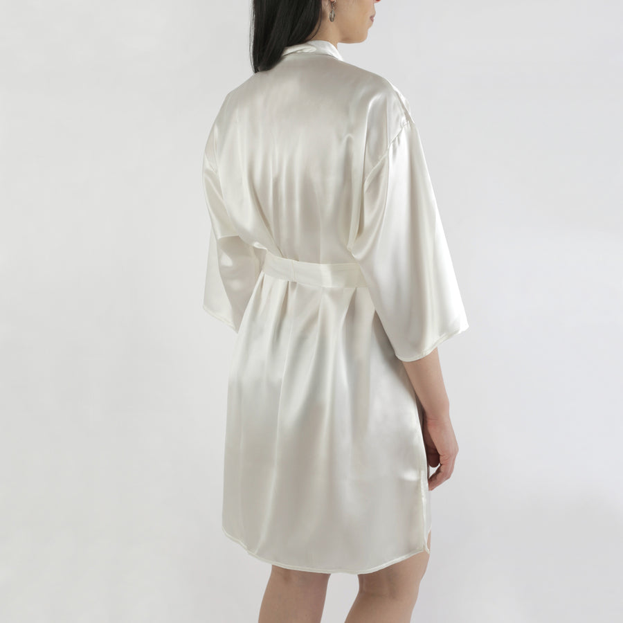 Silk Short Robe